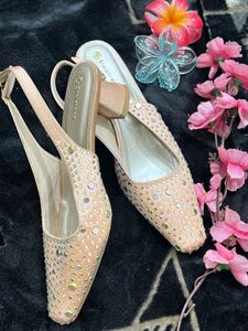 Stelatoes Elegant Beaded Heels