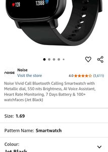 Noise Vivid Call SMARTWATCH