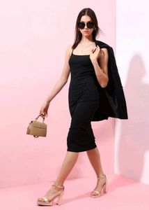 Tokyo Talkies Bodycon Dress Black