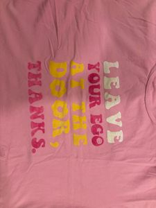 Pink Graphic Tee
