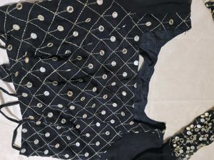 Black Mirror Work Blouse