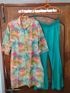 FLORAL PRINT CORD SET