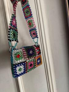 Multicoloured Beaded Bag With Gujarati Touch