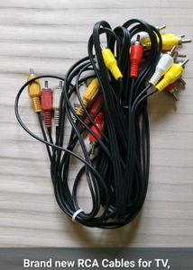 BRAND NEW, RCA Cable Set - Audio/Video Connectivit