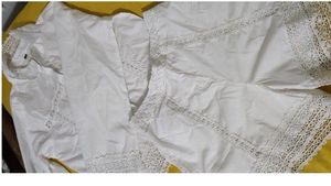 White Lace Detail Outfit