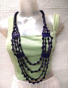 🎁Buy 2 Get 1 Free 🎁Layered Wood Bead Necklace