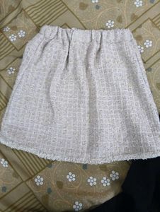 Tweed Mini Skirt