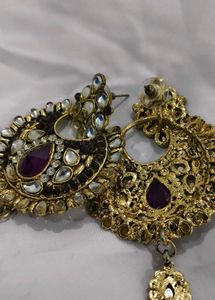 Statement Kundan Earrings