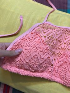 Halter Neck Tie Up Beach Top