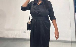Black Shirt Dress