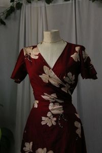 Floral Wrap Dress