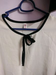 Korean Style White Top