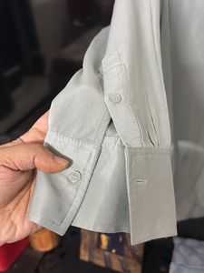 H&amp;M Oversized Butterfly Detail Shirt