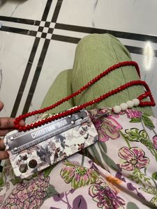Crystal Beaded Sling With Phone Lanyard Patch