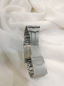 Silver Maxima Stainless Steel Watch