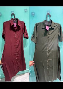 2 Uptownie Shirt Dress Combo