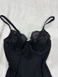 Black Lace Corset