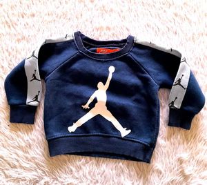 Navy Blue Sweatshirt For Boy's