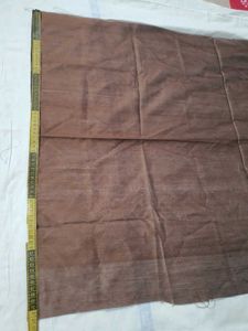 Brown Silk Fabric