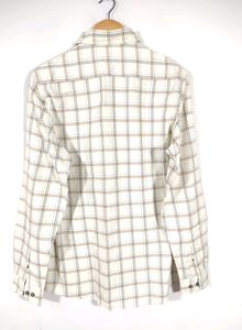 SDW Cream Checks Buttons Down Shirt (Men&#39;s)
