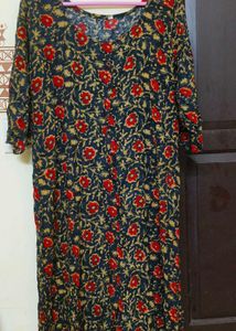 Multi Colour A Line Kurta