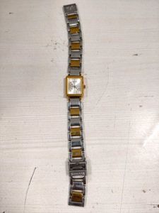 Sonata Quartz Analog Stainless Steel Strap Watch