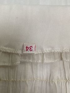 White Sleeveless Top