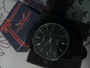 Louis Devin Watch For Men Black