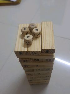 51 Pcs Jenga Blocks