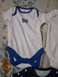 Baby Bodysuit Romper Set Of  (5-Piece)