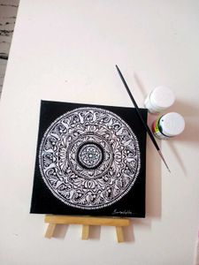 Black And White Paint