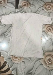 Unique Graphic Tee - White