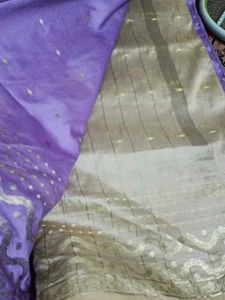 Levender Colour Saree