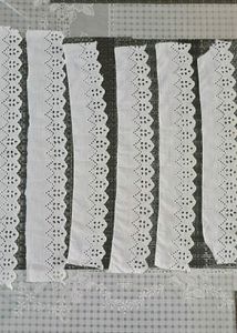 7 White Lace pieces For Dresses