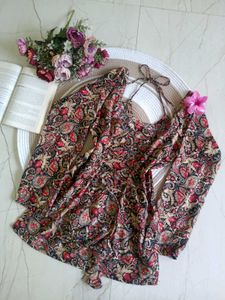 Laila ✨️ trendy corset back short kurtis ✨️