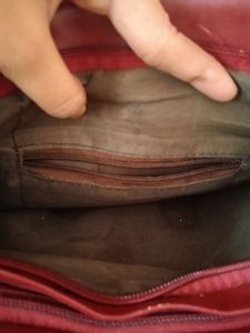 Maroon Color Handbag