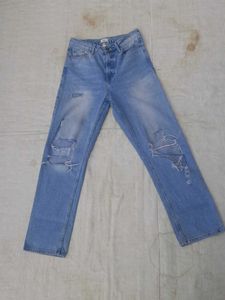 Blue Ripped Jeans (River Island) Brand