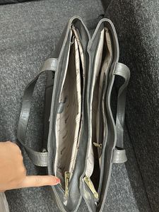 Leather Shoulder Tote Bag