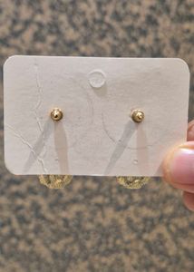 Black Rose Drop Earrings