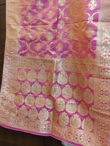 Silk Dupatta Yellow And Pink Combo