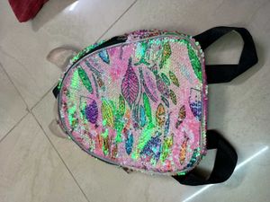 Kids Sparkly Sequin Mini Backpack