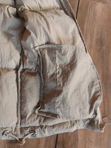 Zara sleevless bomber jacket