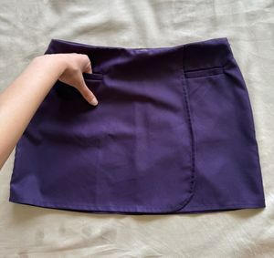 Purple Mini Skirt