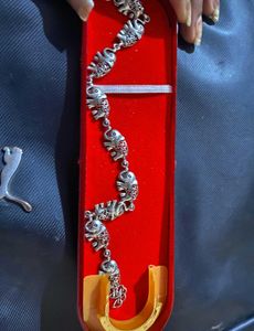 Attractive Marcasite Elephant Bracelet
