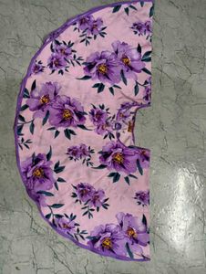 Floral Print Cape Top