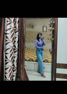 Striped Long Sleeve Top &amp; Jeans