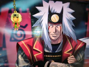 Jiraiya Keychain Set