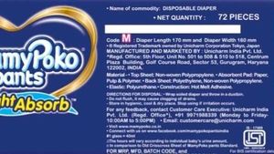 Mamy Poko Pants With Free Rabbit Diaper - MEDIUM