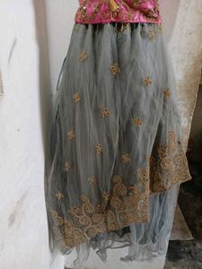 Lehenga Choli And Duptta