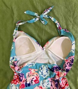 Floral One Piece Swim Suit